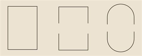 rectangle outline vector art icons  graphics