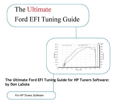 Ford Efi Tuning Guide For Hptuners Software By Don Lasota