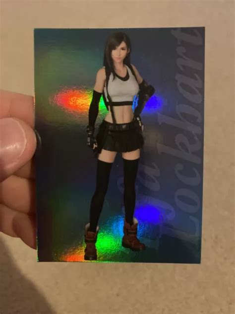 Final Fantasy Vii Anniversary Art Museum Tifa Lockhart Foil Mint