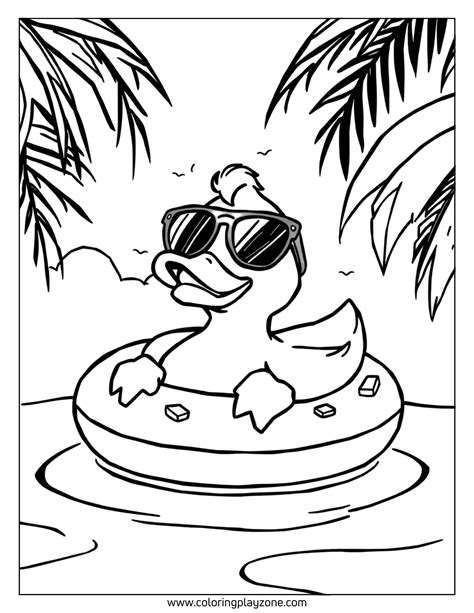64 Free Printable Duck Coloring Pages for All Ages