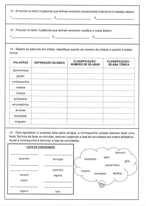 Atividade Digrafo 4 Ano - ZULEDU