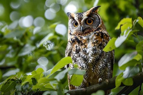 Premium Photo Free Photo Vertical Closeup Of A Great Horned Owl