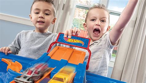Step Hot Wheels Car Track Circuit Play Table Toys You