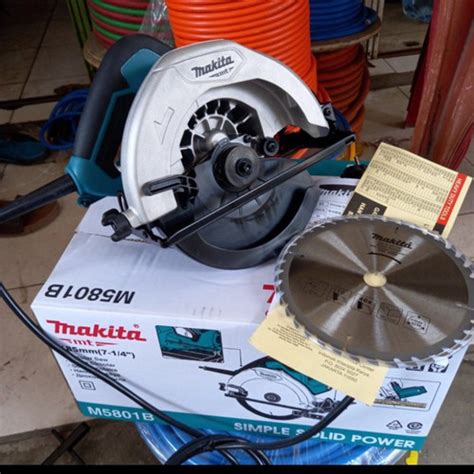 Jual Circular Saw Makita Inch Mesin Gergaji Triplek Kayu Circle