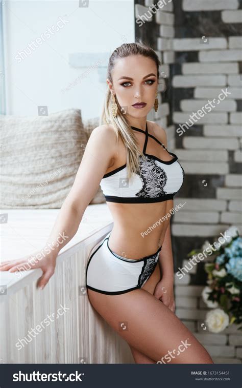 Blonde In Bikini And High Heels