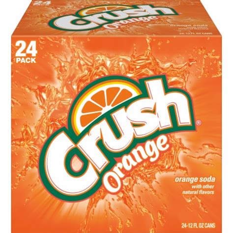 Crush® Orange Soda, 24 cans / 12 fl oz - QFC