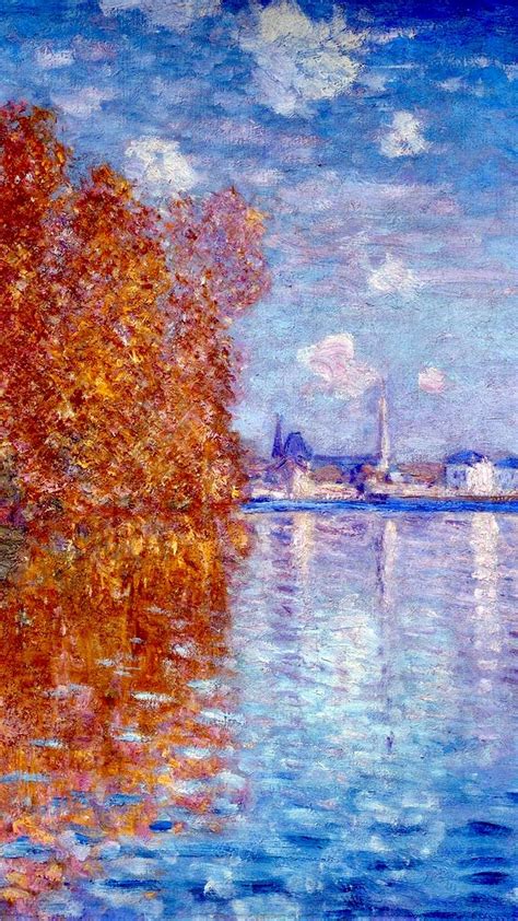 Claude Monet Autumn Effect At Argenteuil 1865detail Monet Monet