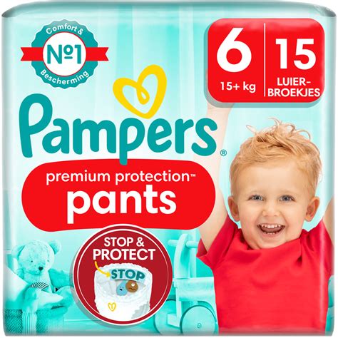 Pampers Premium Protection Pants Luierbroekjes Maat 6 15 Kg 15 Stuks