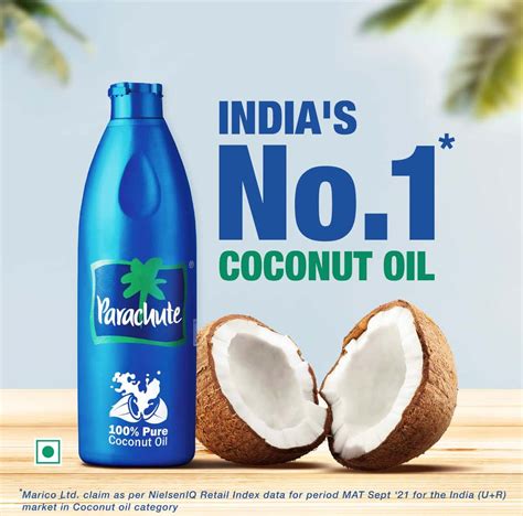 Buy Parachute 100 Pure Coconut Oil 1 Litre Jar Online And Get Upto 60