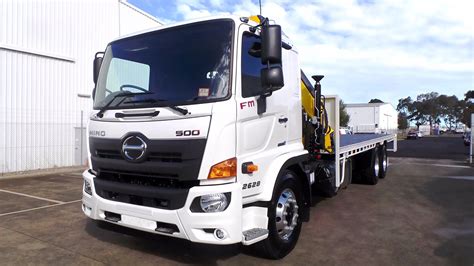 Hino Fm Series Crane Truck Jtfd Just Trucks