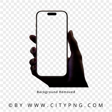 Iphone 16 Pro Max On Hand Mockup Template Citypng