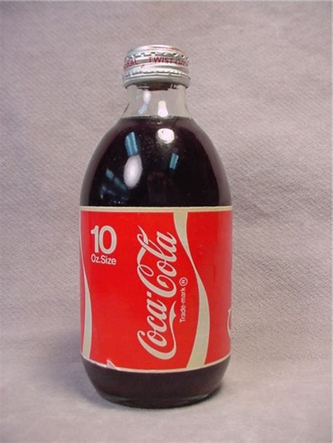 Glass Coca Cola Coke Bottle 10oz Full Antique Price Guide Details Page