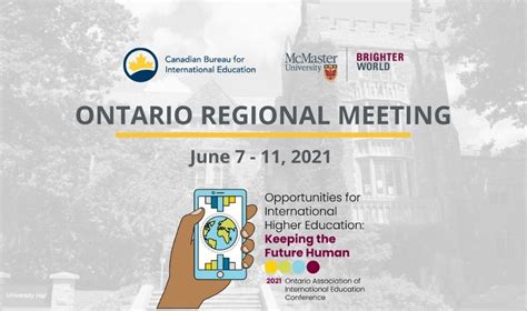 Mcmaster Hosts Ontario Internationalization Meeting With Focus On