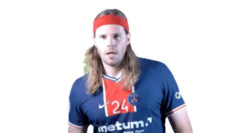 Mikkel Hansen Ok Sticker By Paris Saint Germain Handball