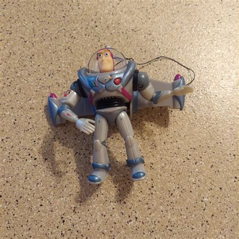 Disney Toys Toy Story Buzz Lightyear Rare 5 With Shooting Grappling