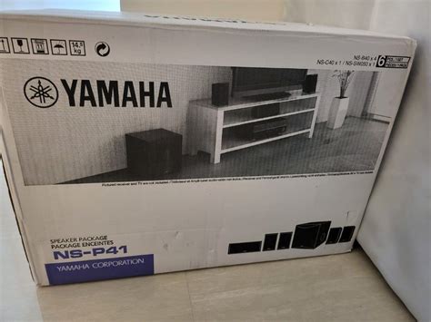 Yamaha Ns P41 51 Speaker System Audio Soundbars Speakers