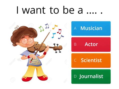 What Do You Want To Be When You Grow Up Quiz