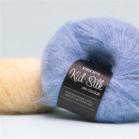 Drops Kid-Silk Uni Colour 001 Natur | Wollplatz.de