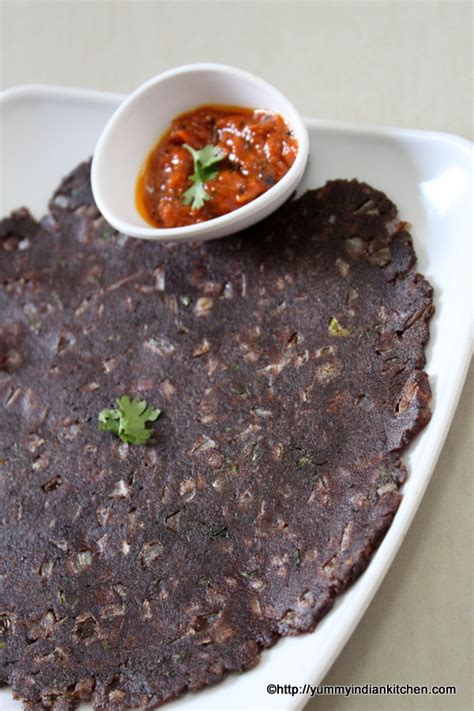 Ragi Roti Recipe Ragi Chapati Yummy Indian Kitchen