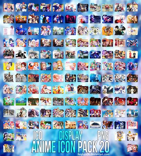 Anime Icon Pack 20 by Reyhan06 on DeviantArt