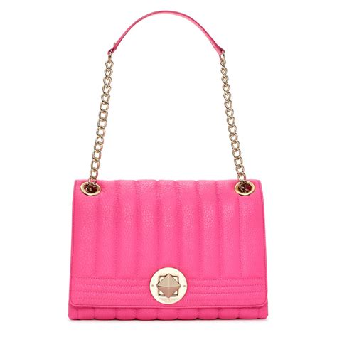 Kate Spade Pink Purse With Gold Chainsaw Paul Smith