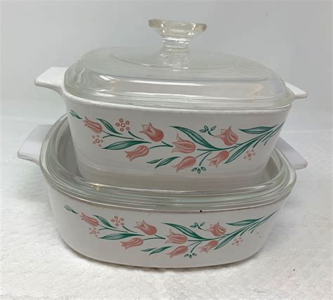 Corelle By Corning Corelle Rosemarie Bakeware Casserole Dishes Oven