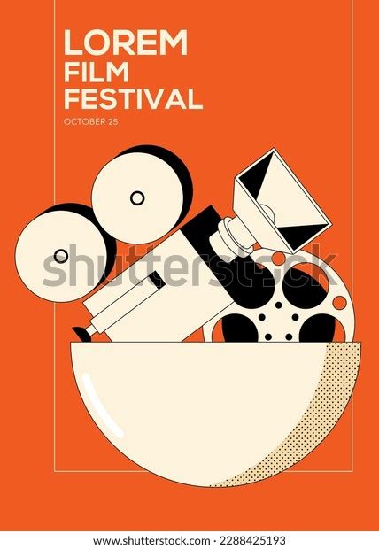 Movie Poster Design Template Background Film Stock Vector (Royalty Free) 2288425193 | Shutterstock