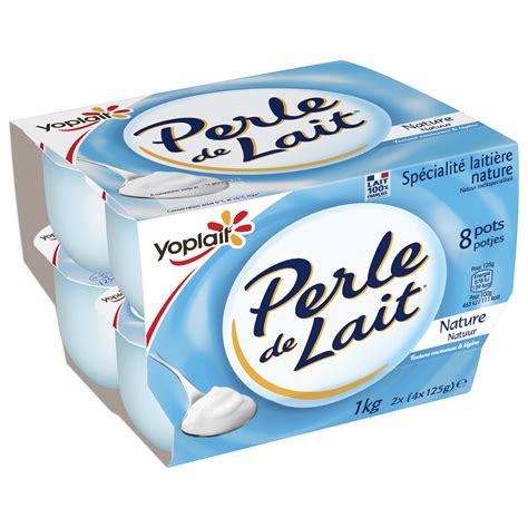 Perle De Lait Nature Yoplait