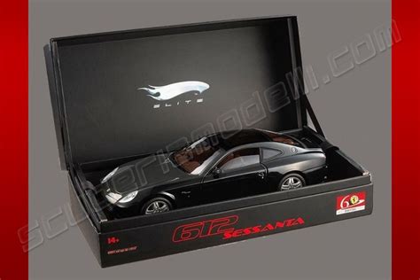 Mattel Hot Wheels Ferrari Ferrari Scaglietti Sessanta Black Grey