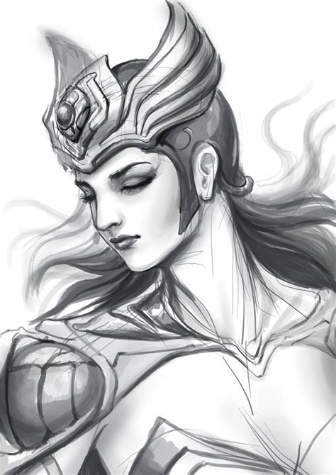 Alonzo Emata Darna Sketch Timelapse