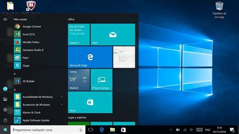 Cómo Usar El Menú Inicio Y La Barra De Tareas En Windows 10