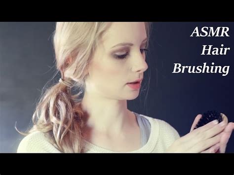 Asmr Hair Brushing Role Play ~ Playing With Your Hair Asmr Community