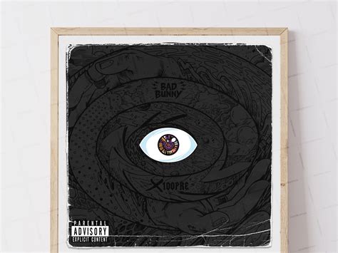 Bad Bunny Posters X Pre Poster Tracklist Album Cover Etsy