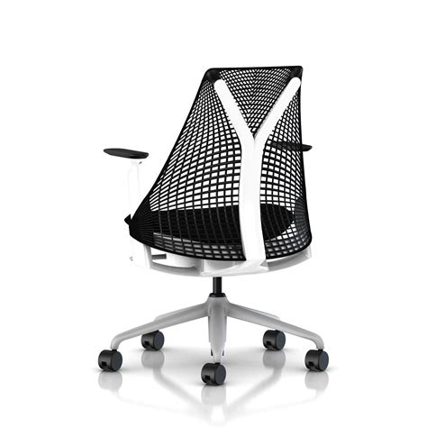 Herman Miller All-Black SAYL Chair | Office Furniture Scene