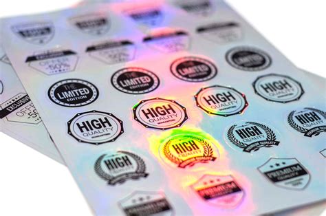 Наклейка голограмма (50 фото)