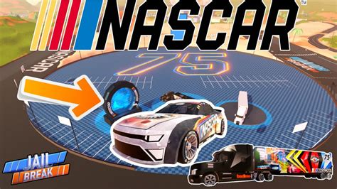 NASCAR 75 YEARS EVENT SEMI TRUCK Roblox Jailbreak What You Need To