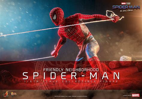 Spider Man No Way Home Friendly Neighborhood Spider Man Figure By Hot Toys The Toyark News