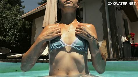 Supper Hot Skinny Hungarian Babe Lana Swimming