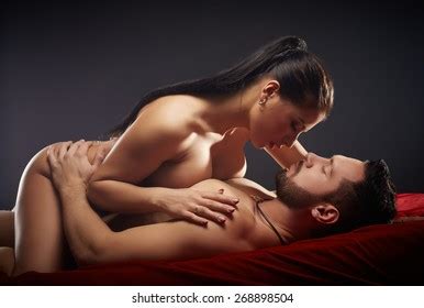 Studio Shot Passionate Couple Having Sex Stock Photo 268898504 Shutterstock