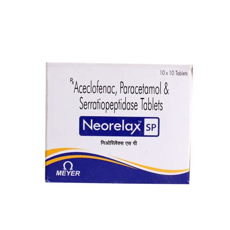 Neorelax Sp Tablet 10 S Price Uses Side Effects Composition Apollo