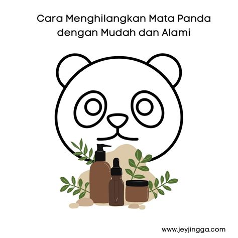 Cara Menghilangkan Mata Panda Dengan Mudah Dan Alami