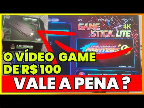 Demonstrando Novo Game Stick K D Games G Passo A Passo Off