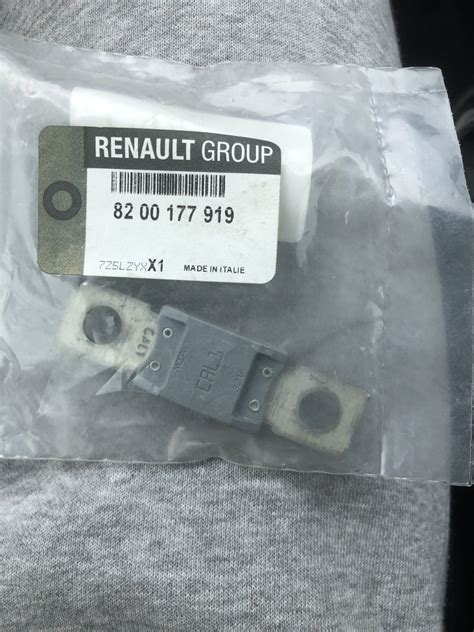 8200177919 Предохранитель стартера 150а RENAULT | Запчасти на DRIVE2
