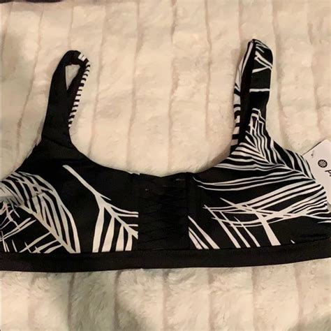 Athleta Swim Athleta Adriata Retro Palm Bikini Top Poshmark