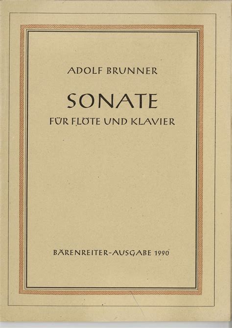 SONATE (FLÖTE + KLAVIER) | notenhandlung.de