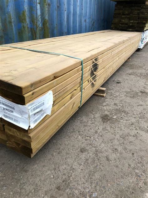 New Dressed Timber Joists 8 X 2 X 48 Metres In Consett County