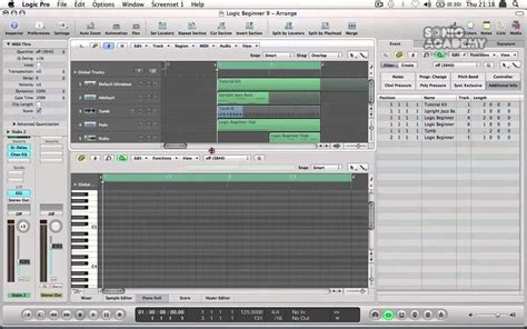 Logic Pro 9 Tutorial Produce Dance Music With Logic Pro 9 User