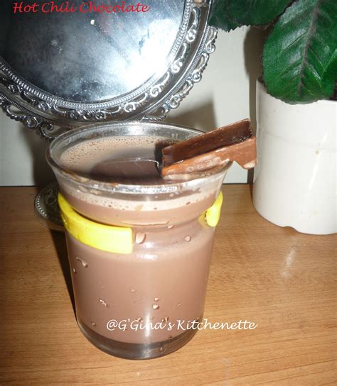G Gina S Kitchenette Sensuous Hot Chili Chocolate