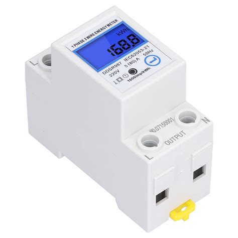 Buy Electricity Meter Din Rail Installation Low Power Consumption