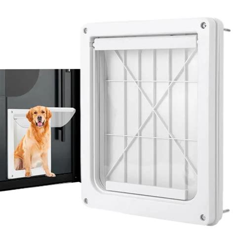 Dog-Door-For-Large-Dogs-Weatherproof-Pet-Door-Dog-Door-Transparent-Flap ...